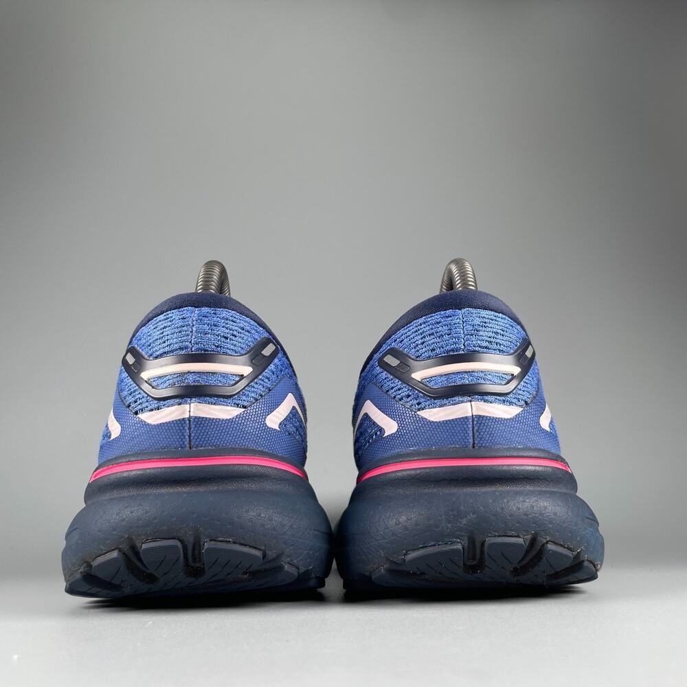 Brooks Ghost 15 Women's Size 8.5 Blue Pink Black Athletic Running Shoes Sneakers - Picture 3 of 9